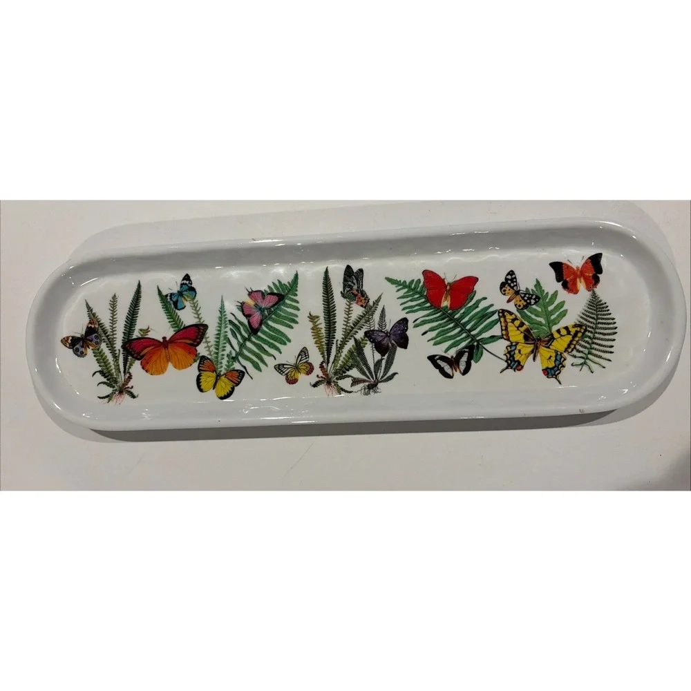 Michel Design Works Melamine Butterfly Papillion Serving Tray Jewelry‎ Tray
